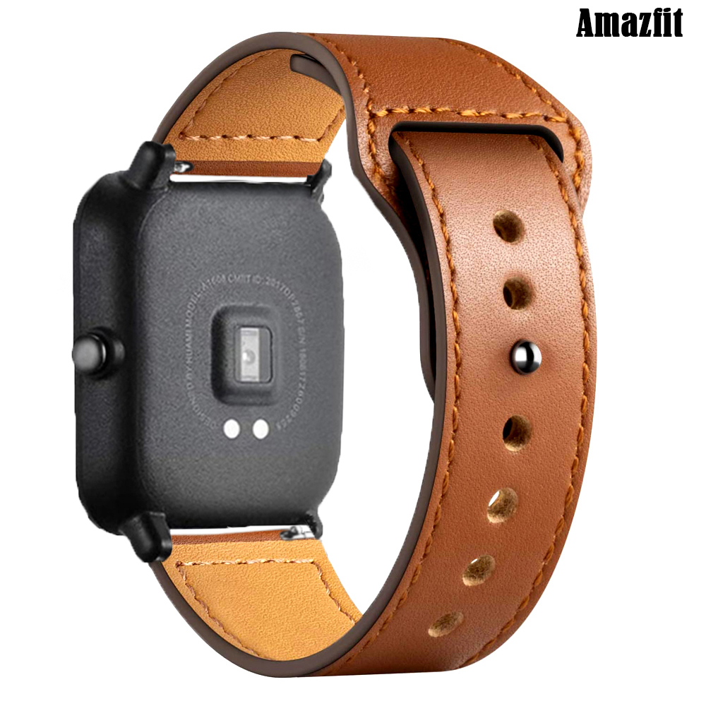 Gt2 Pulley - Кожаный ремешок для Amazfit GTS 4/2/2e/3