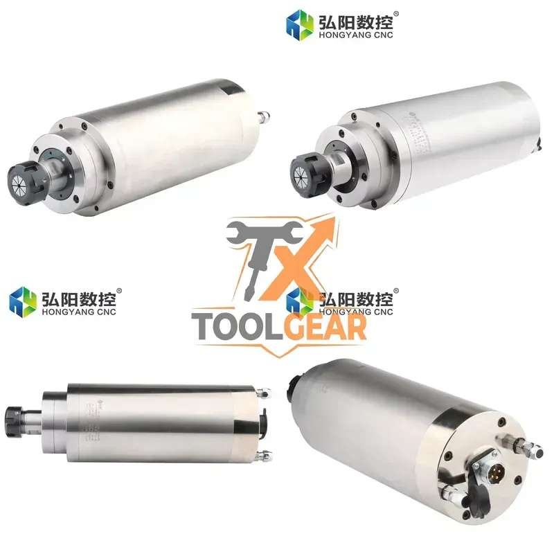 Water Cooled Spindle - 2026 Китайская фабрика HYCNC: Шпиндельный двигатель