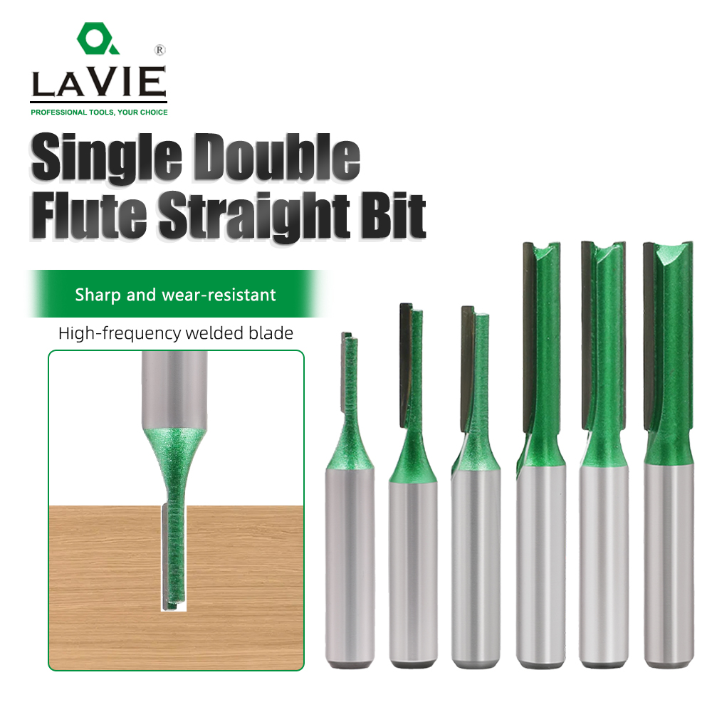 End Mill Set - Набор фрез LAVIE 8 мм, 6