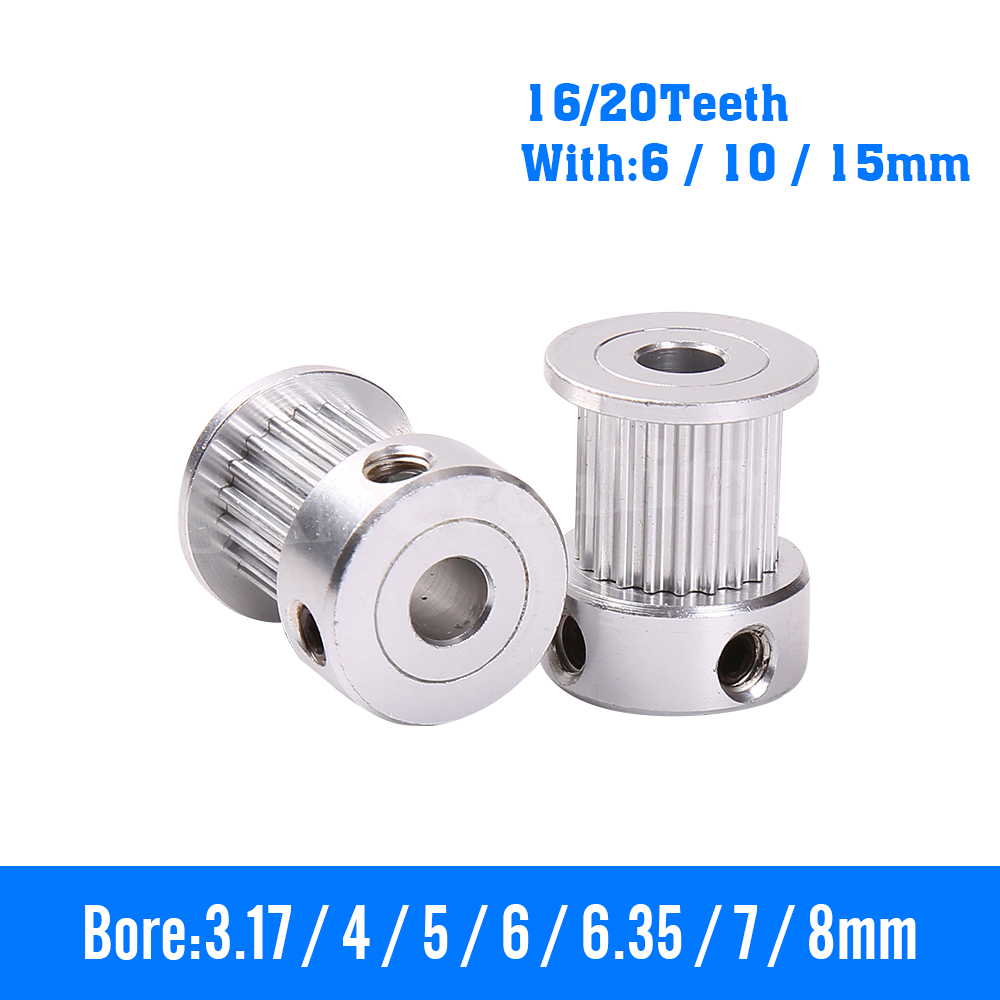 Gt2 Pulley - Деталь 3D-принтера 16T/20T GT2, зубчатый шкив,