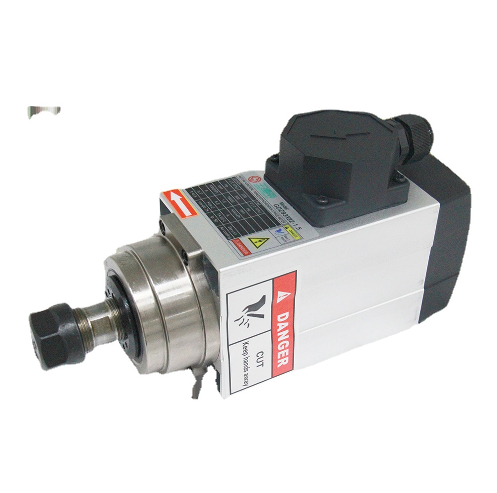 Spindle Motor - Шпиндель для ЧПУ-станков 1.5 кВт, квадратный,