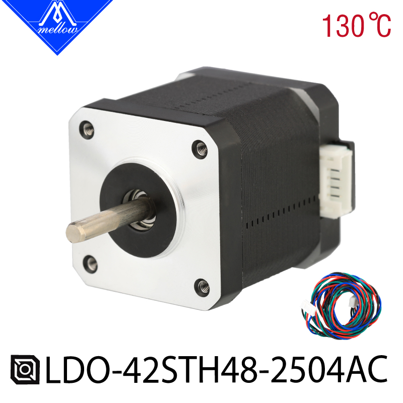 Stepper Motor Nema17 - Mellow высокотемпературный шаговый двигатель LDO 48