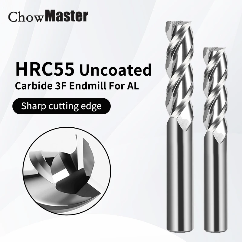 End Mill Set - 3F Концевая фреза из алюминия 4