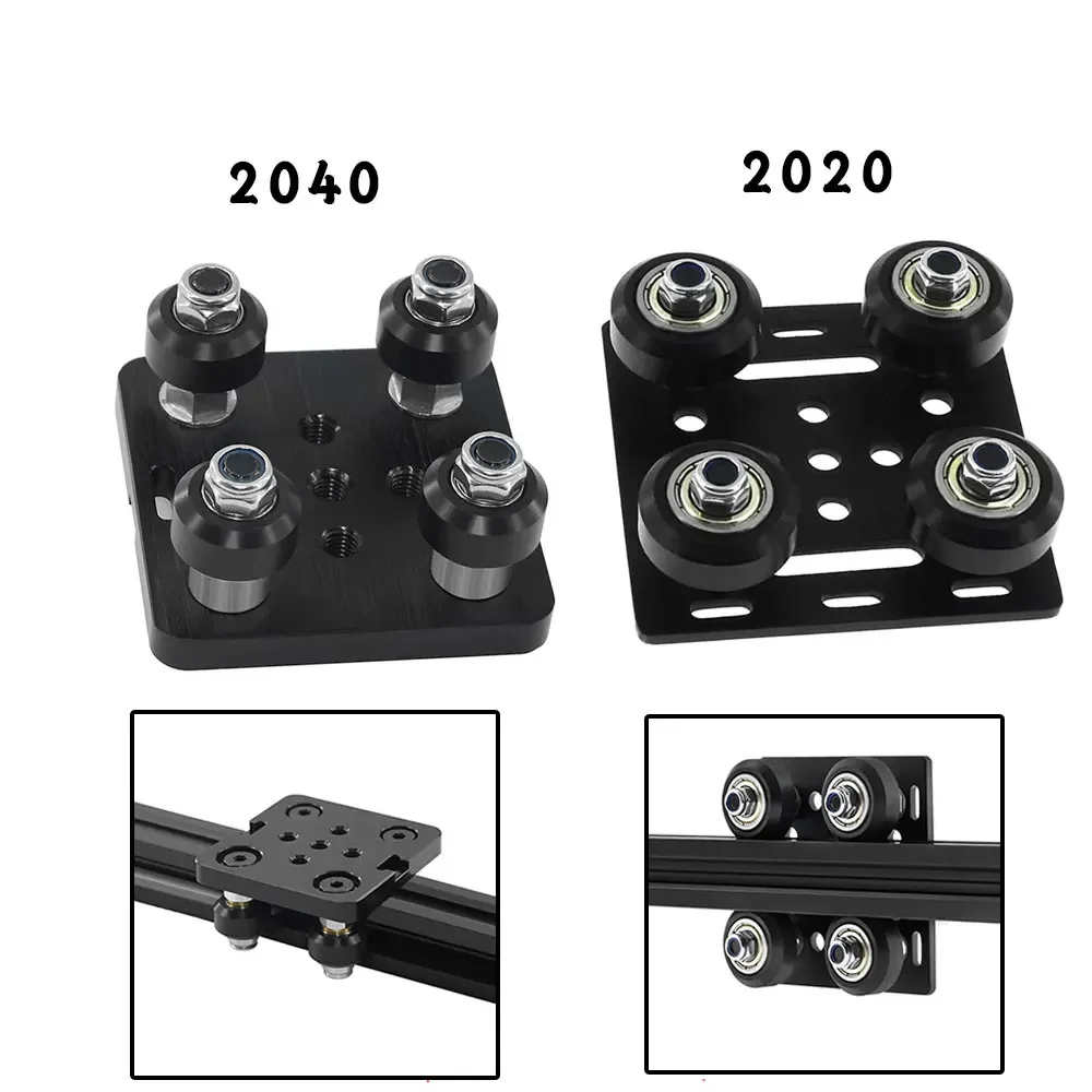V Slot Wheel - Детали 3D-принтера 2020, колеса V-Openbuildd, набор
