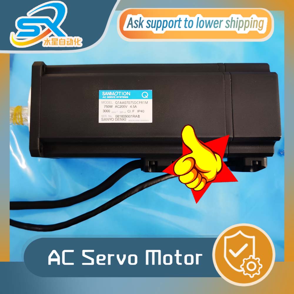 Servo Motor - Серводвигатель переменного тока Q1AA07075DCPR1M для робототехники.