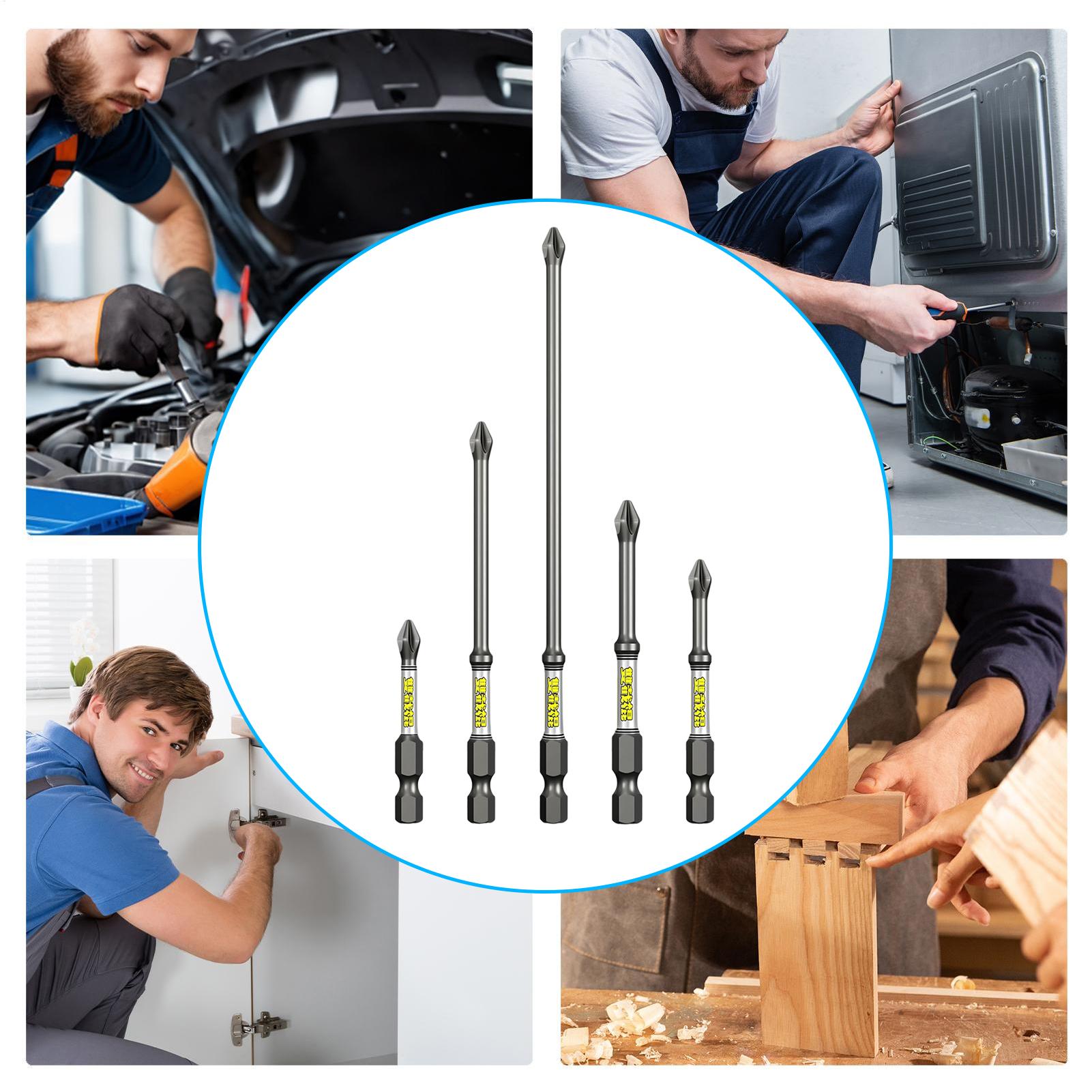 Набор насадок для дрели-отверт – обзор и цена Drill Bit Set