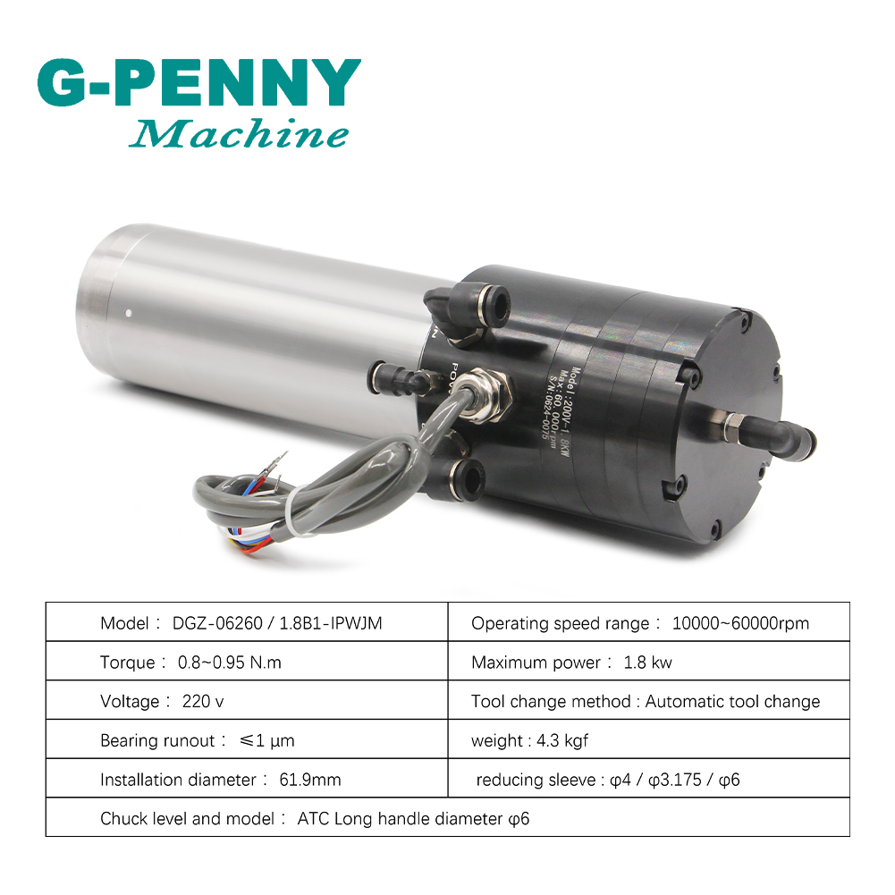 Шпиндель с водяным охлаждением – обзор и цена Water Cooled Spindle