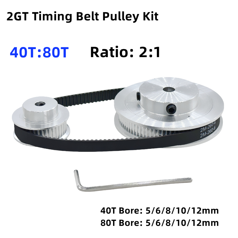 2GT 2M 80 зубьев 40T GT2 40 зу – обзор и цена Gt2 Belt