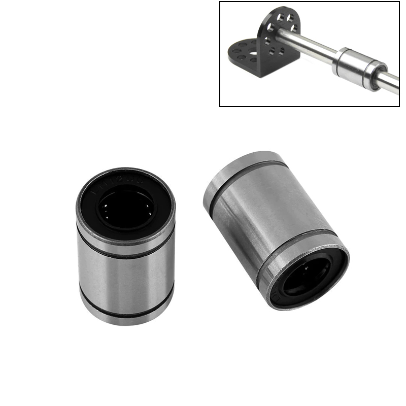 10 шт. LM6UU LM8UU LM10UU LM12 – обзор и цена Lm8Uu Bearing