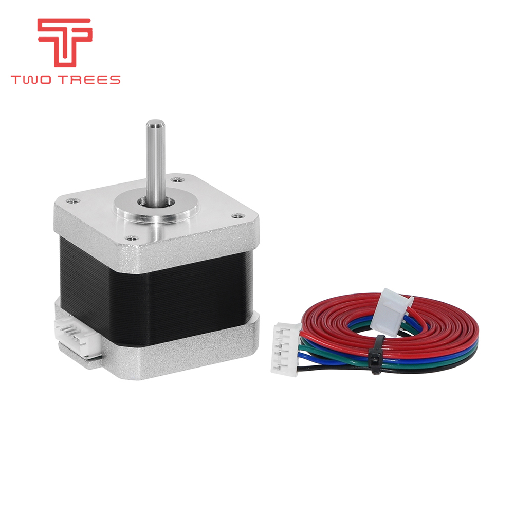 Шаговый двигатель TWO TREES Ne – обзор и цена Nema 17 Stepper