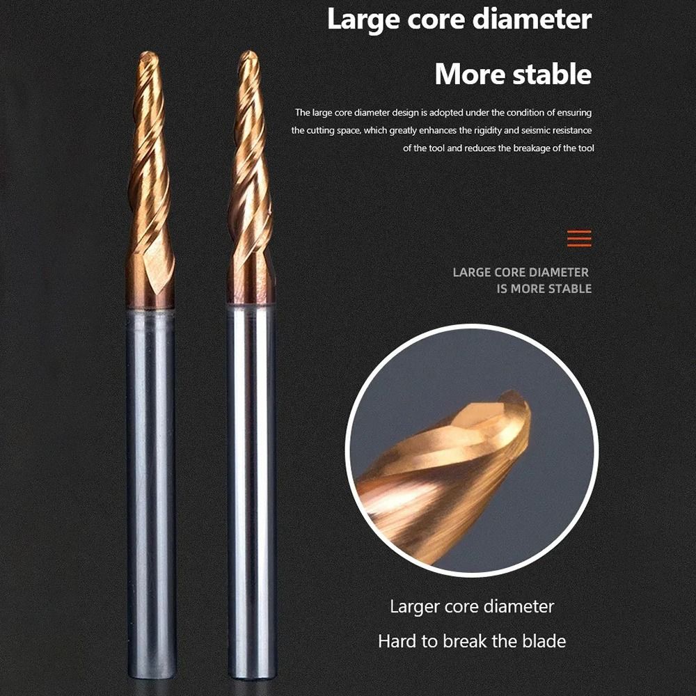 HRC55 Твердосплавные сферическ – обзор и цена End Mill Set