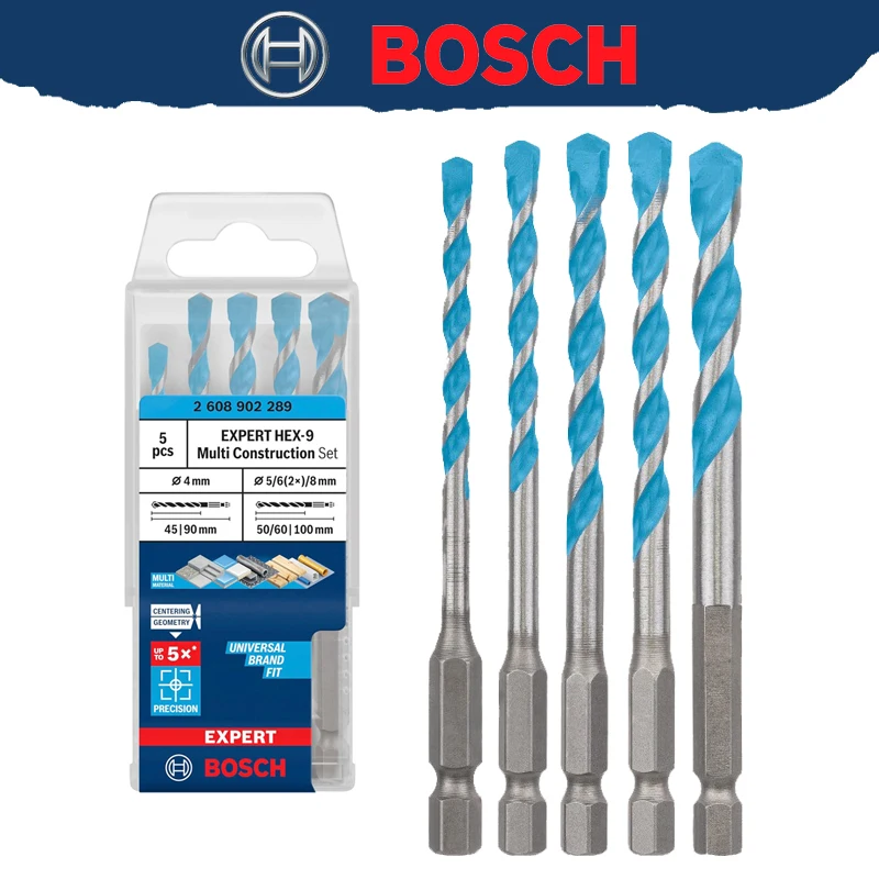 BOSCH 2608902289 EXPERT HEX-9  – обзор и цена Drill Bit Set