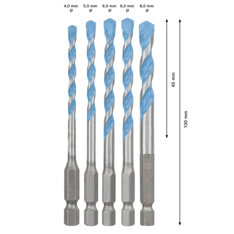 BOSCH 2608902289 EXPERT HEX-9  – обзор и цена Drill Bit Set