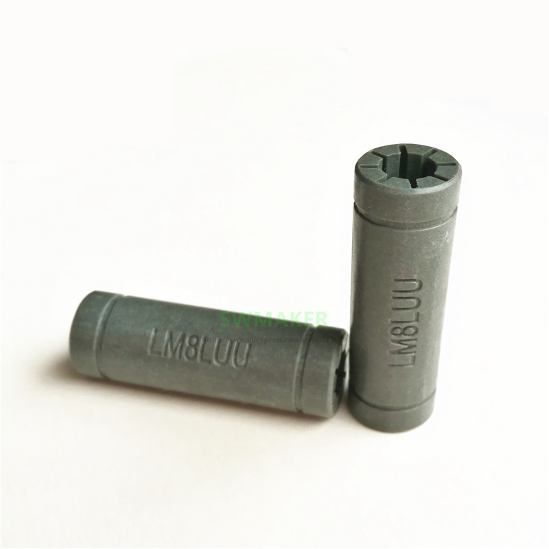 1 шт. твердый полимер LM8LUU л – обзор и цена Lm8Uu Bearing