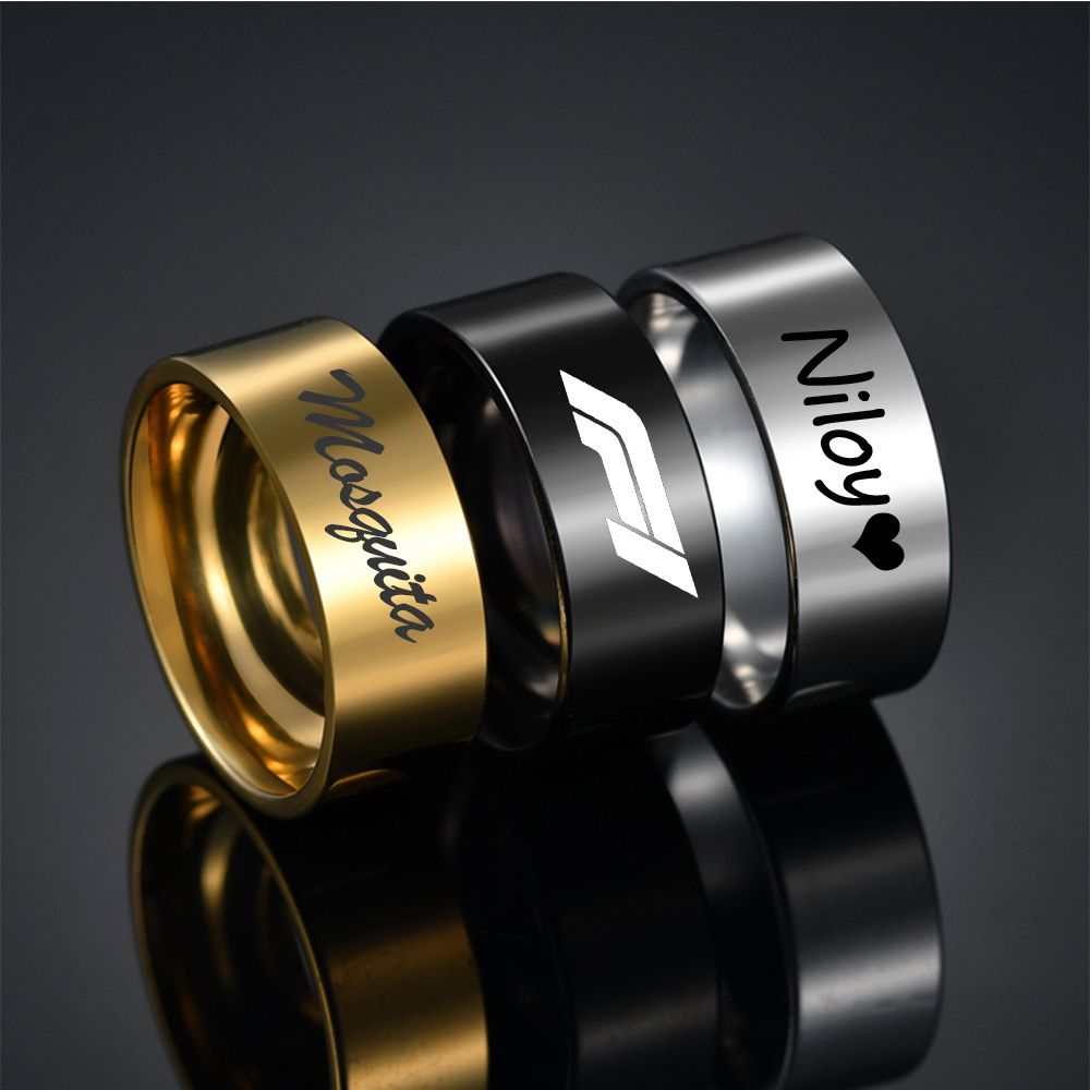 Персонализированные кольца с г – обзор и цена Coupling 8Mm