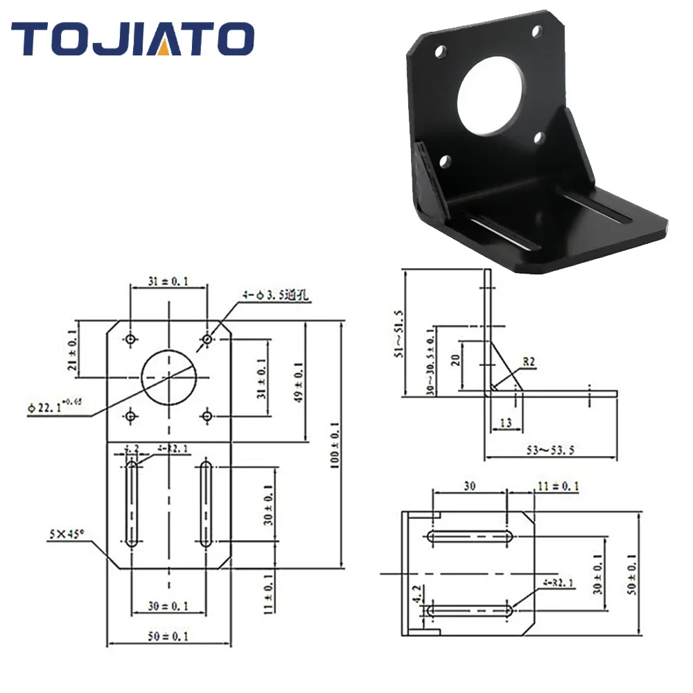 Монтажная база для шагового дв – обзор и цена Stepper Motor Nema17