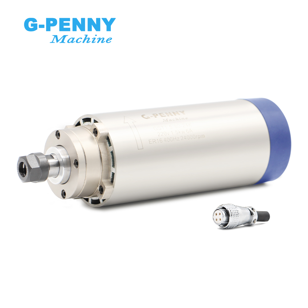 Настройка Gpenny 1,5 кВт ER16  – обзор и цена Spindle Motor