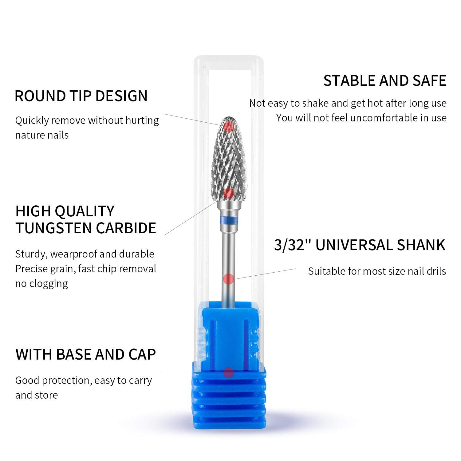 1/5 шт. сверло для ногтей из в – обзор и цена Carbide End Mill