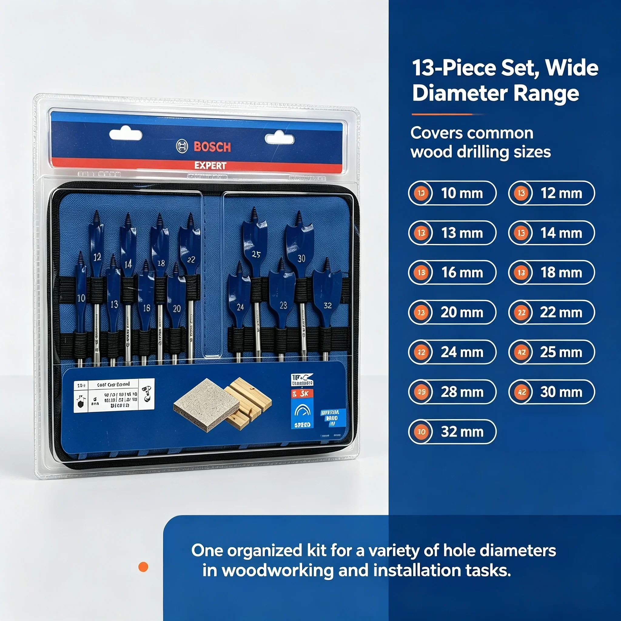 Набор сверл Bosch для деревооб – обзор и цена Drill Bit Set