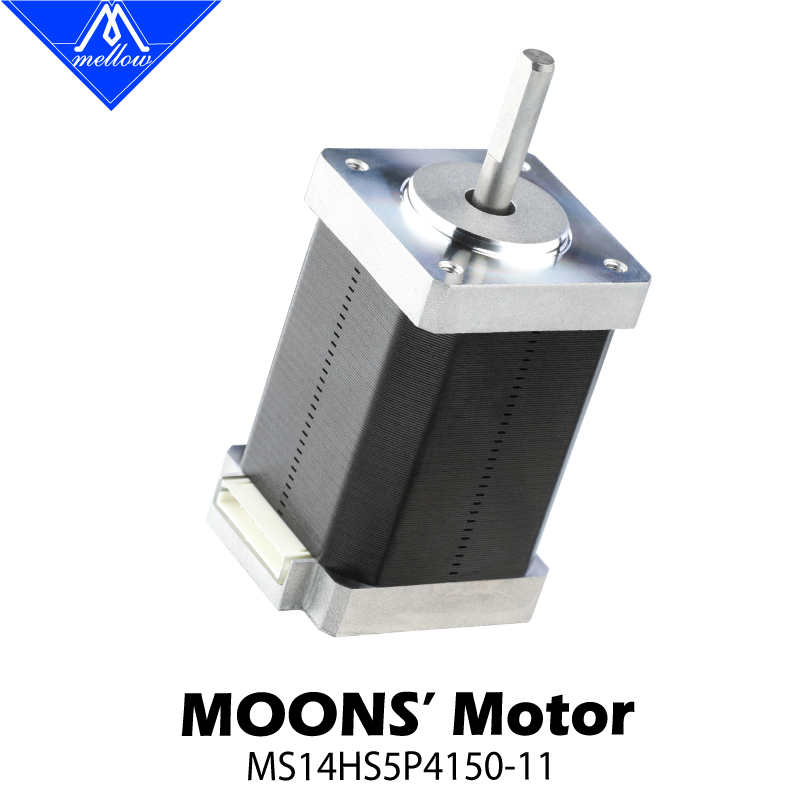 Шаговый двигатель Mellow MOONS – обзор и цена Stepper Motor Nema17
