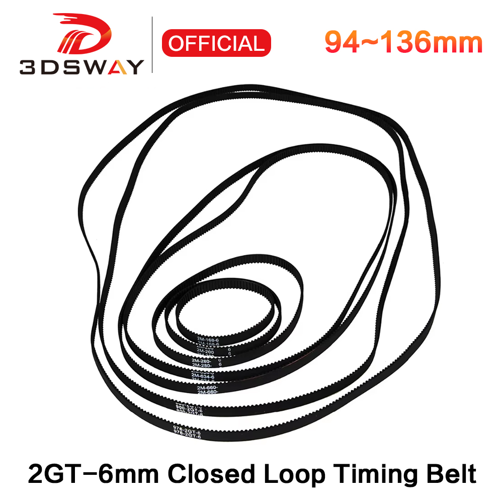 Запчасти для 3D-принтера 3DSWA – обзор и цена Gt2 Belt