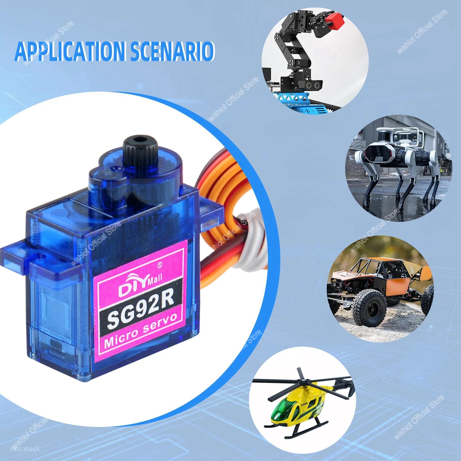 SG92R микро серводвигатель 4,8 – обзор и цена Servo 9G