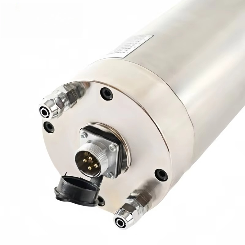 Шпиндель HQD GDK100-12-24Z/2.2 – обзор и цена Water Cooled Spindle