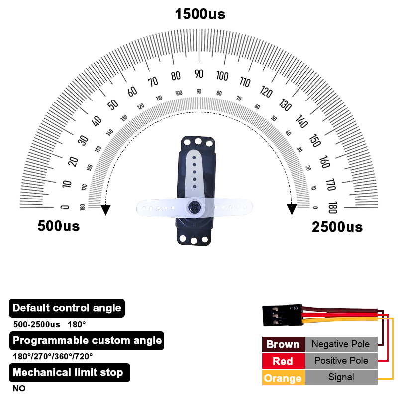 Цифровой сервопривод PTK 7452  – обзор и цена Servo 9G